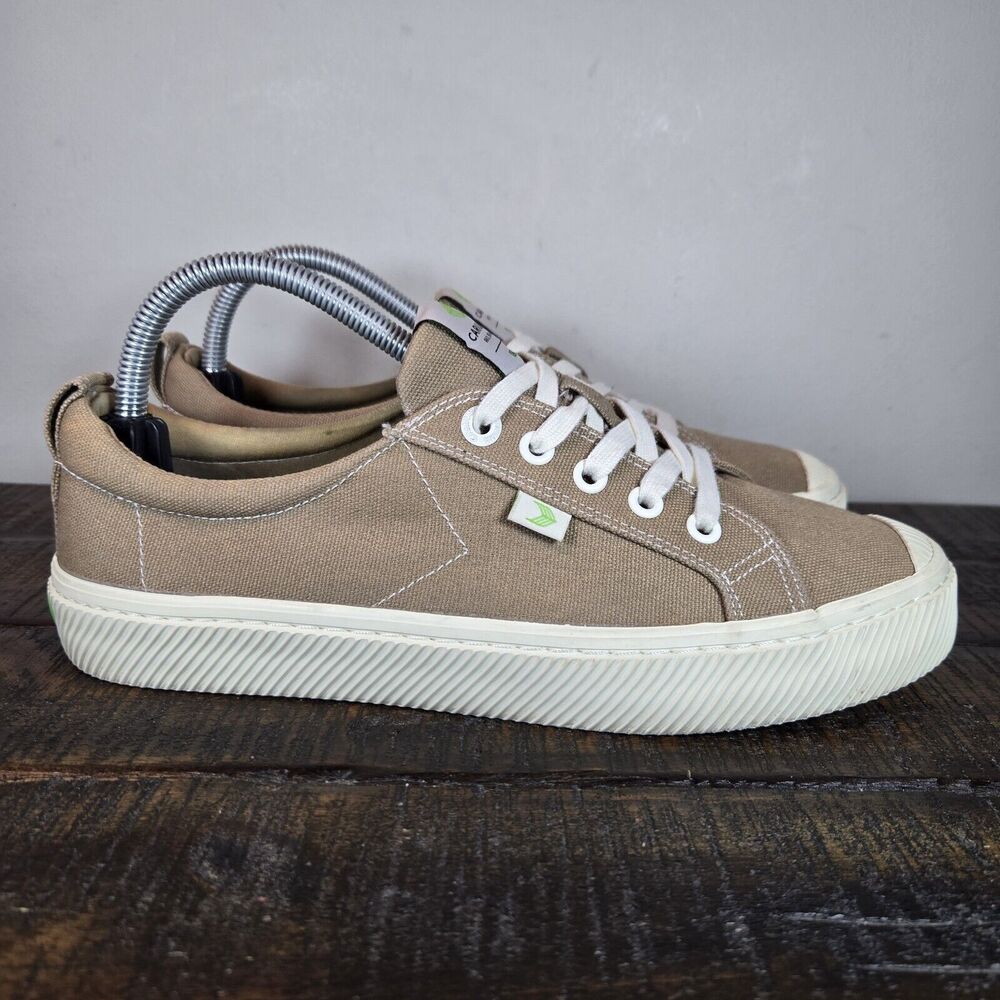 Cariuma Tan Canvas Sneakers